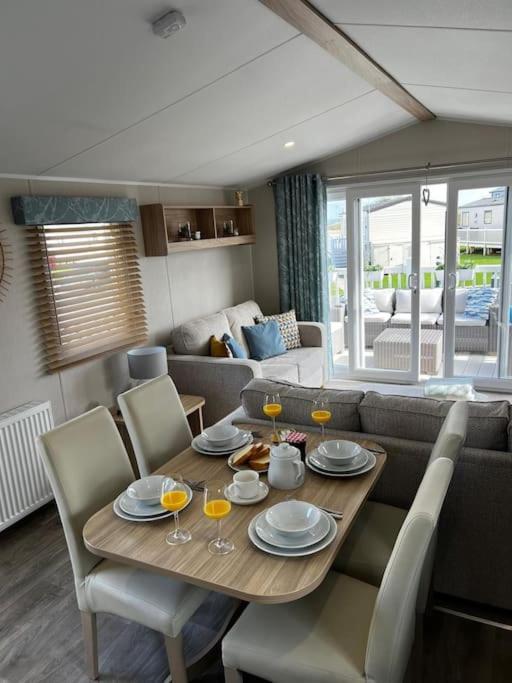 Sandy Bay Caravan Getaway Newbiggin-by-the-Sea Esterno foto