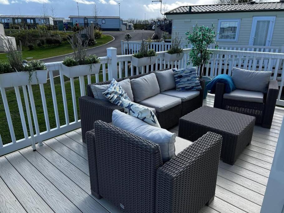 Sandy Bay Caravan Getaway Newbiggin-by-the-Sea Esterno foto